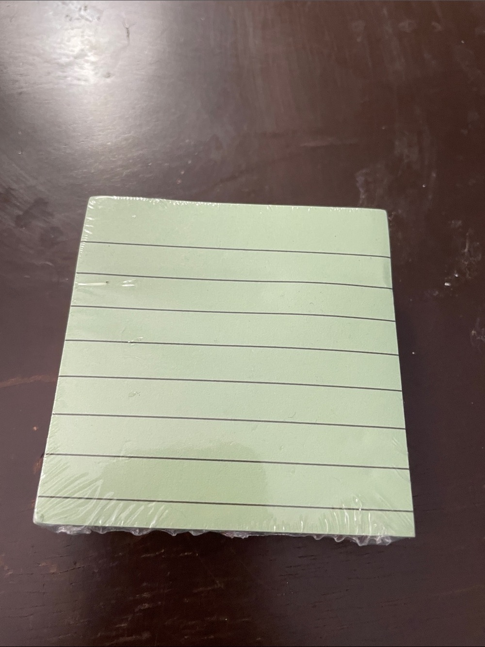 Mint Green Lined Notepad - Home Office Planner